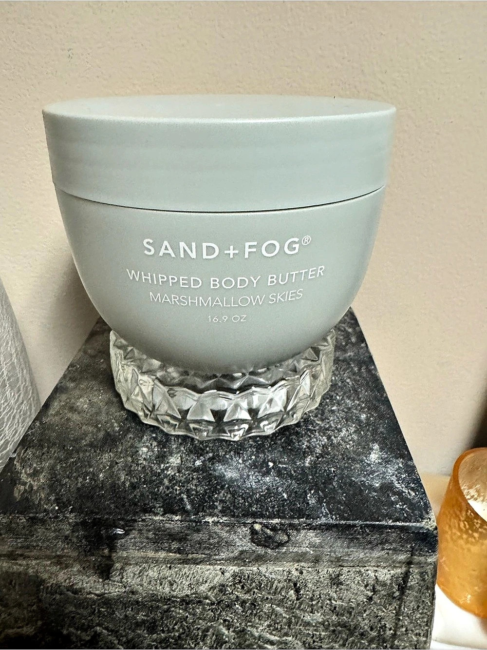SAND + FOG Whipped Body Butter Marshmallow Skies 16 oz